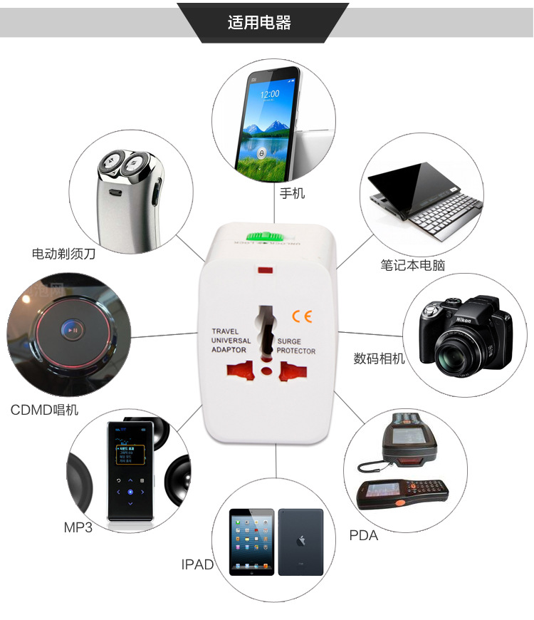 Universal Power Plug Adapter