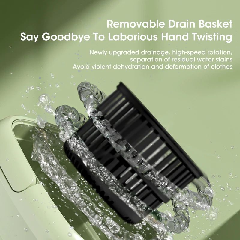 Klyra TumbleClean™ - Mini washing machine with spin dry