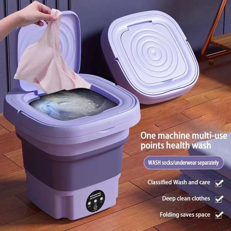 Klyra TumbleClean™ - Mini washing machine with spin dry