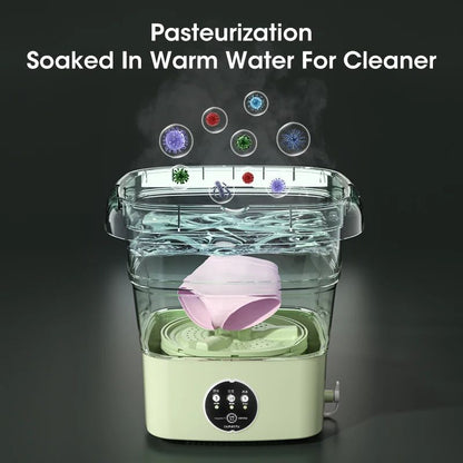 Klyra TumbleClean™ - Mini washing machine with spin dry