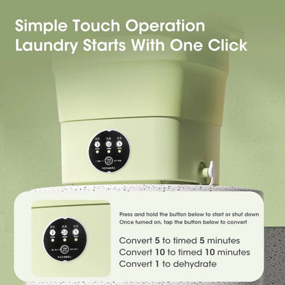 Klyra TumbleClean™ - Mini washing machine with spin dry