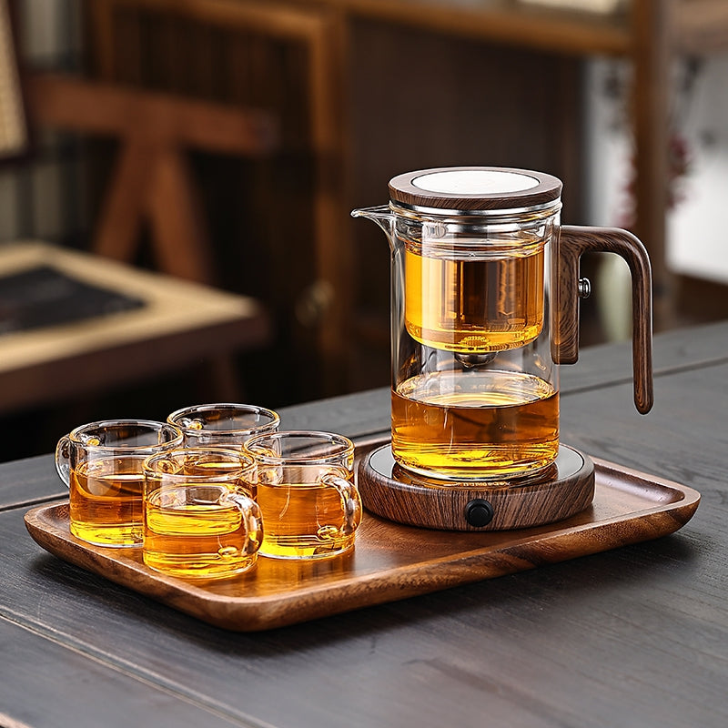 Klyra BrewLift™ - Magnetic Teapot Glass Set