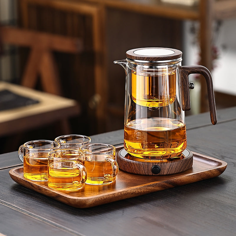 Klyra BrewLift™ - Magnetic Teapot Glass Set