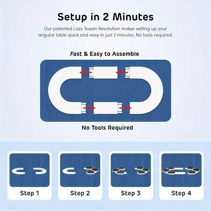Klyra SpinServe™ - Modular Rotating Dining Tray