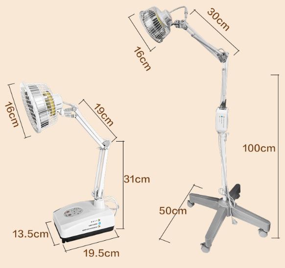 Klyra InfraGlow™ -  Infrared Heat Lamp